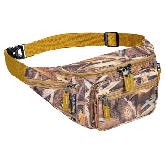 Maxam JX Swamper Waist Bag, Carry Everything You Need for Your Next Outdoor Adventure, Camo LUWBJXSW